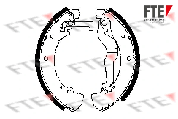 Brake Shoe Set (BB1129A1)