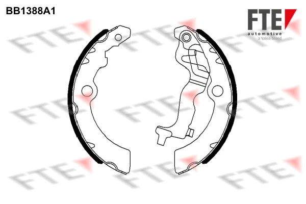 Brake Shoe Set (BB1388A1)