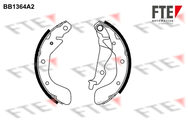 Brake Shoe Set (BB1364A2)