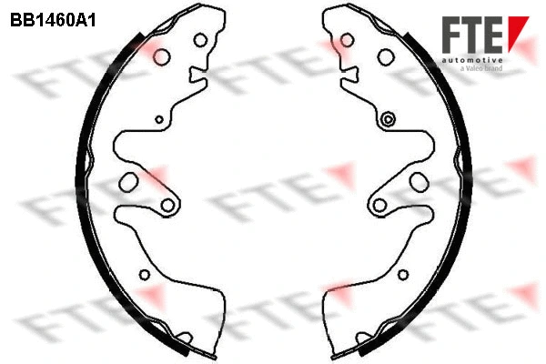 Brake Shoe Set (9100178)