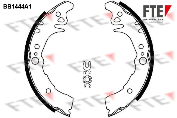 Brake Shoe Set (9100167)