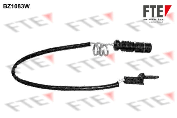 Warning Contact, brake pad wear (BZ1083W)