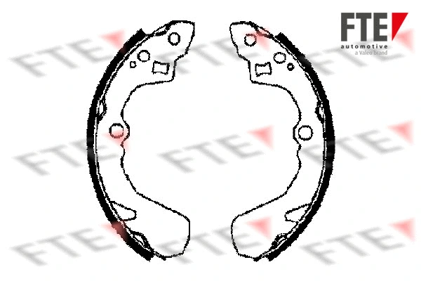 Brake Shoe Set (BB1112A1)