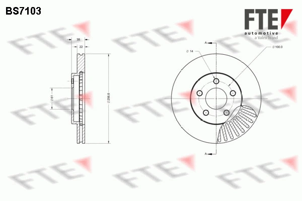 Brake Disc (BS7103)