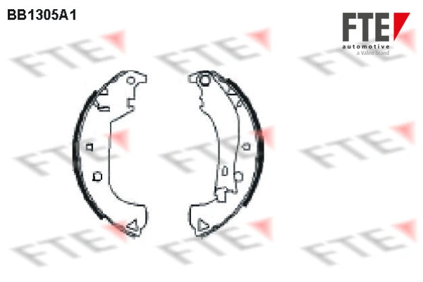 Brake Shoe Set (BB1305A1)