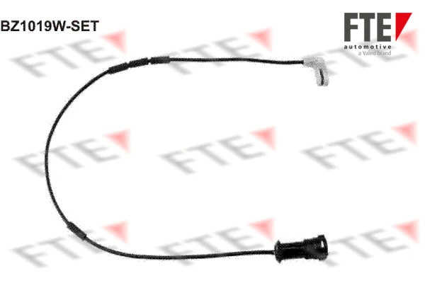Warning Contact, brake pad wear (BZ1019W-SET)