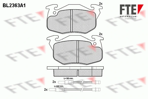 Brake Pad Set, disc brake (9010711)