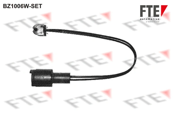 Warning Contact, brake pad wear (BZ1006W-SET)