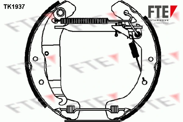 Brake Shoe Set (TK1937)