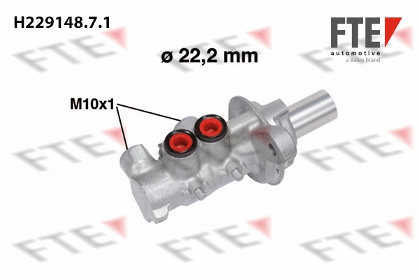 Brake Master Cylinder (H229148.7.1)