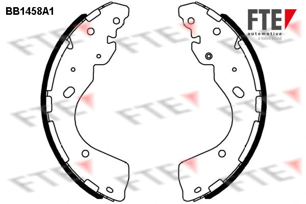 Brake Shoe Set (BB1458A1)