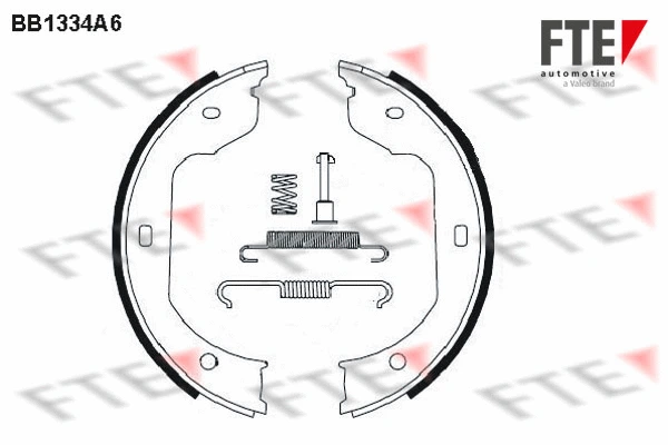 Brake Shoe Set, parking brake (BB1334A6)