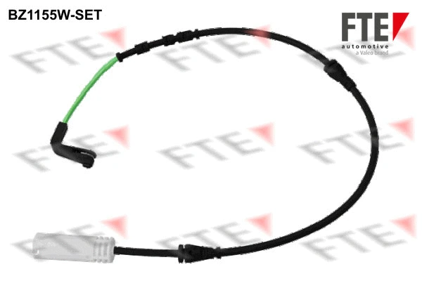Warning Contact, brake pad wear (BZ1155W-SET)