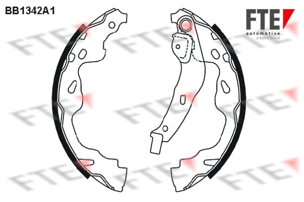 Brake Shoe Set (BB1342A1)