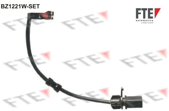 Warning Contact, brake pad wear (BZ1221W-SET)
