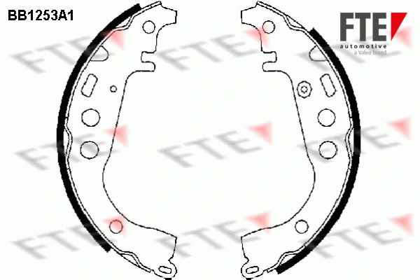 Brake Shoe Set (BB1253A1)