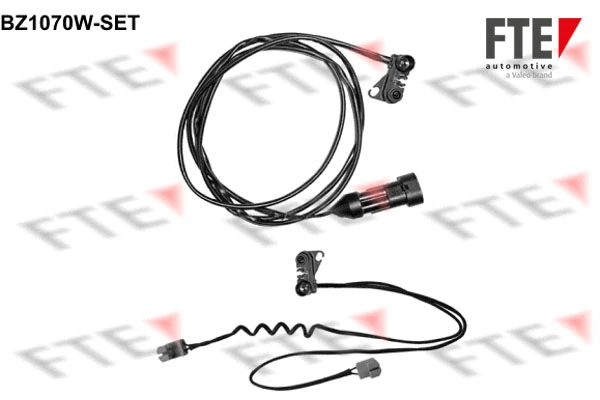 Warning Contact, brake pad wear (BZ1070W-SET)