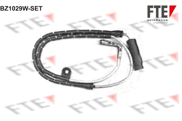 Warning Contact, brake pad wear (BZ1029W-SET)