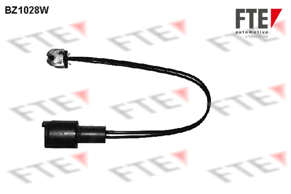 Warning Contact, brake pad wear (BZ1028W)