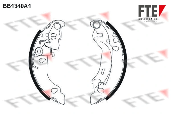 Brake Shoe Set (BB1340A1)