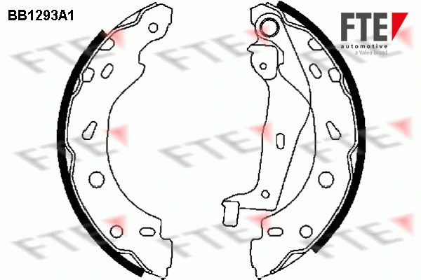 Brake Shoe Set (BB1293A1)