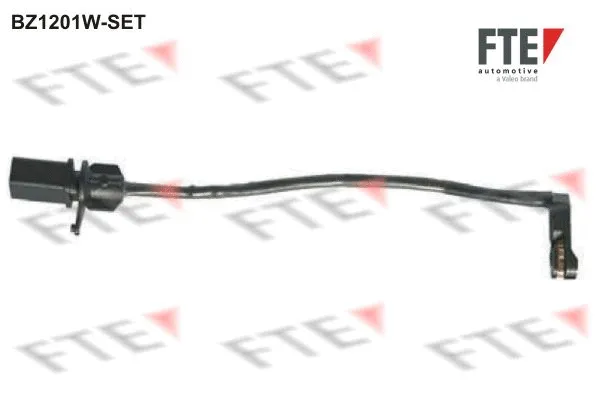 Warning Contact, brake pad wear (BZ1201W-SET)