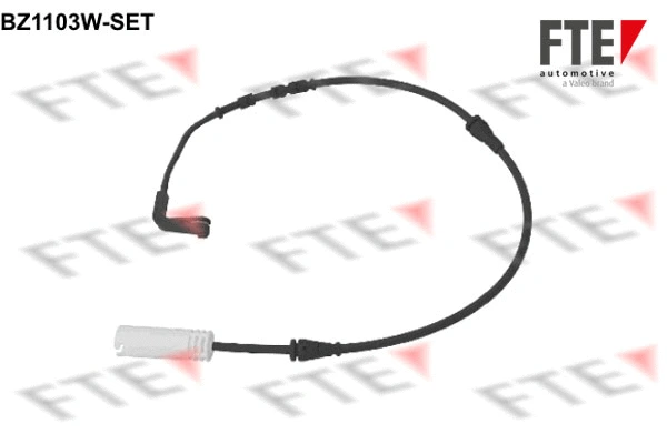 Warning Contact, brake pad wear (BZ1103W-SET)