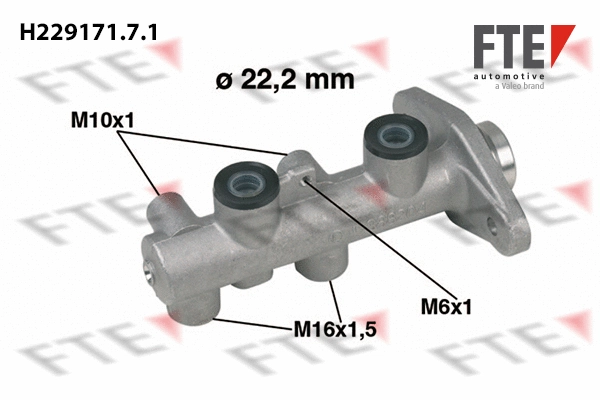 Brake Master Cylinder (H229171.7.1)