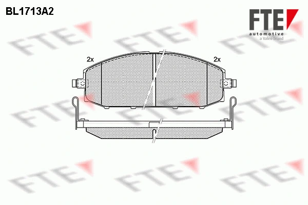 Brake Pad Set, disc brake (9010314)