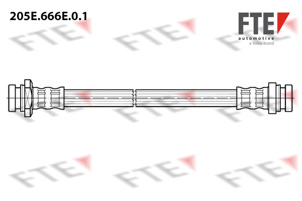 Brake Hose (205E.666E.0.1)