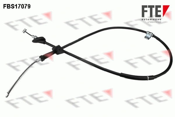 Cable Pull, parking brake (FBS17079)