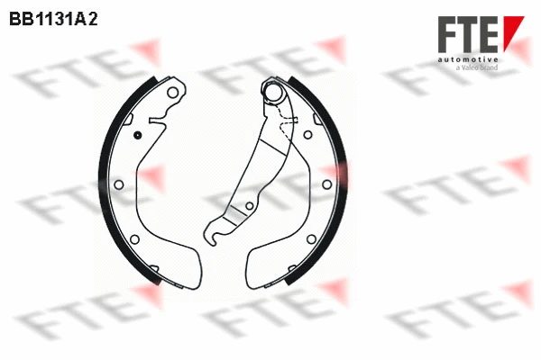 Brake Shoe Set (BB1131A2)