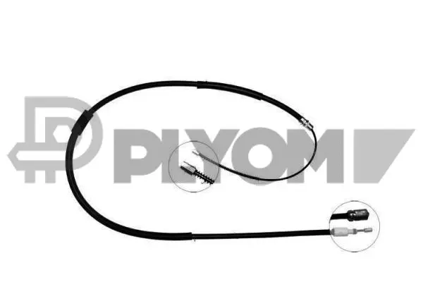 Cable Pull, parking brake (P765854)