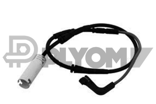 Warning Contact, brake pad wear (P755092)