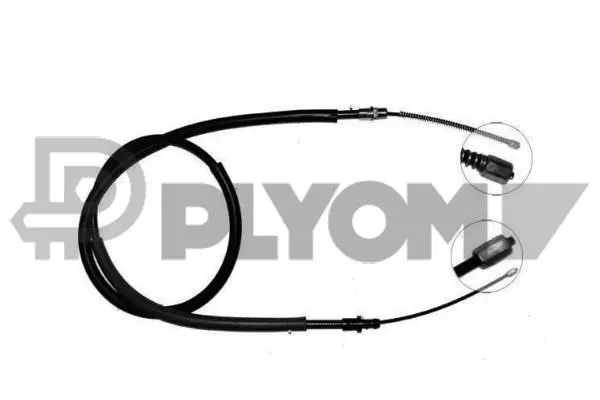 Cable Pull, parking brake (P030052)
