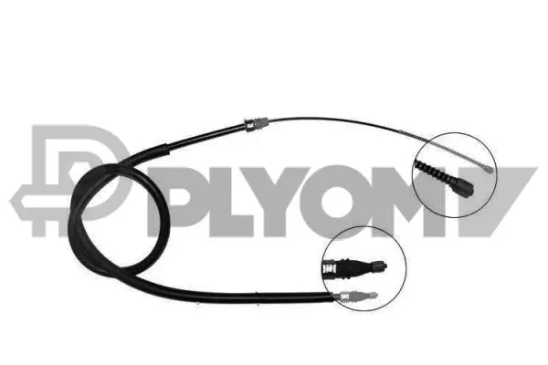 Cable Pull, parking brake (P765761)