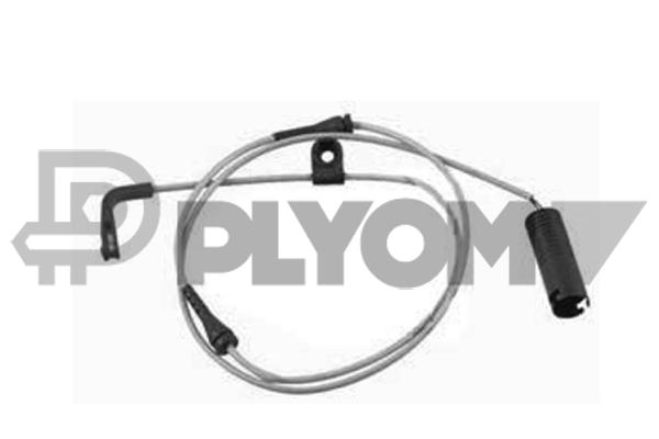 Warning Contact, brake pad wear (P755114)