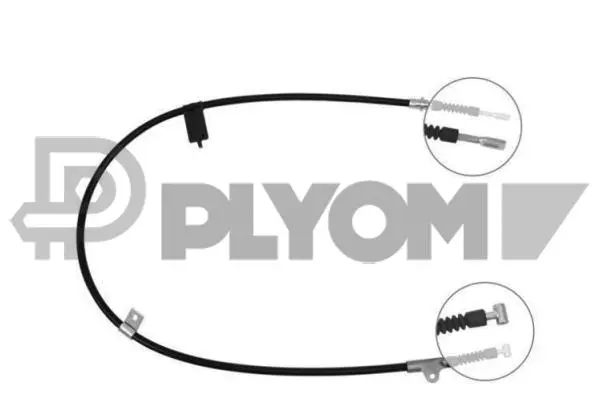 Cable Pull, parking brake (P761863)