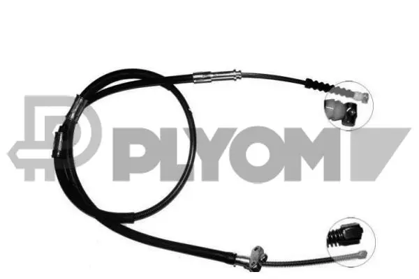 Cable Pull, parking brake (P762733)