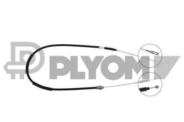 Cable Pull, parking brake (P765974)