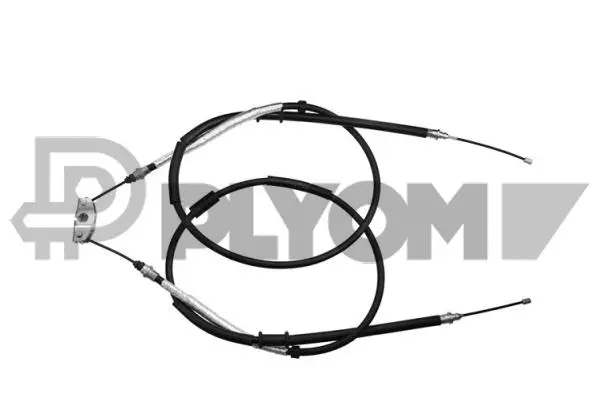 Cable Pull, parking brake (P762028)