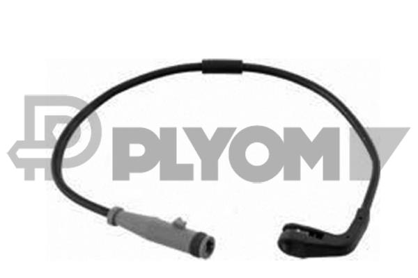 Warning Contact, brake pad wear (P755102)