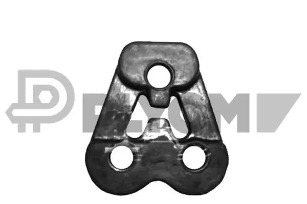 Rubber Strip, exhaust system (P756634)