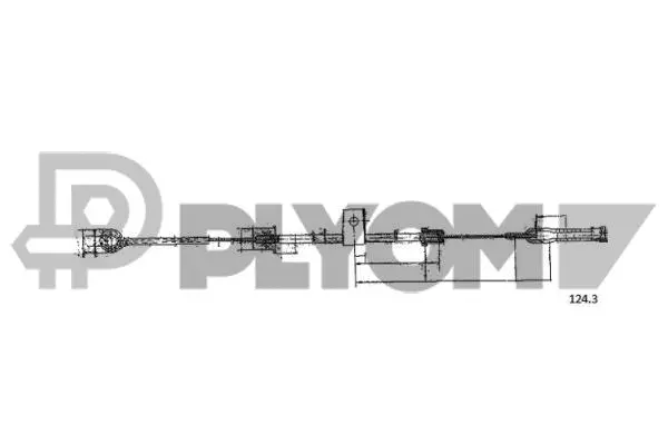 Cable, starter (P761251)