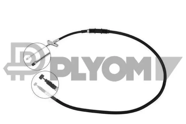 Cable Pull, parking brake (P489104)