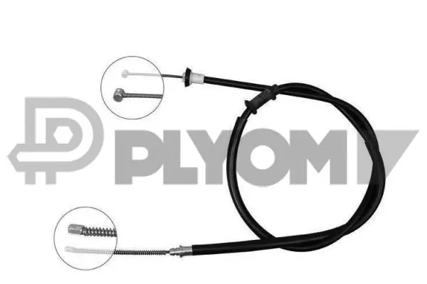 Cable Pull, parking brake (P761026)