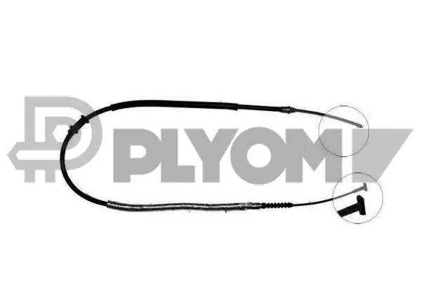 Cable Pull, parking brake (P218004)