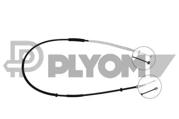 Cable Pull, parking brake (P019009)
