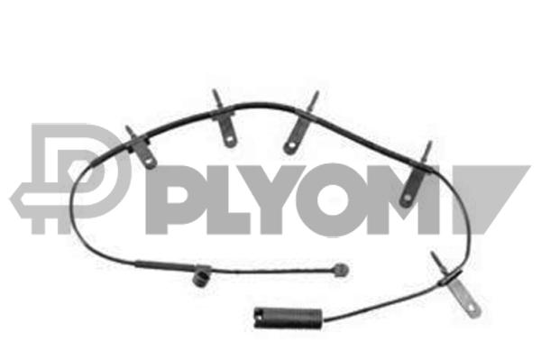 Warning Contact, brake pad wear (P201523)