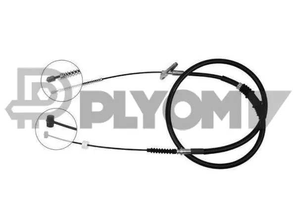 Cable Pull, parking brake (P489107)